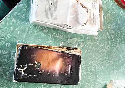 آیفون 7 هم منفجر شد (+عکس)