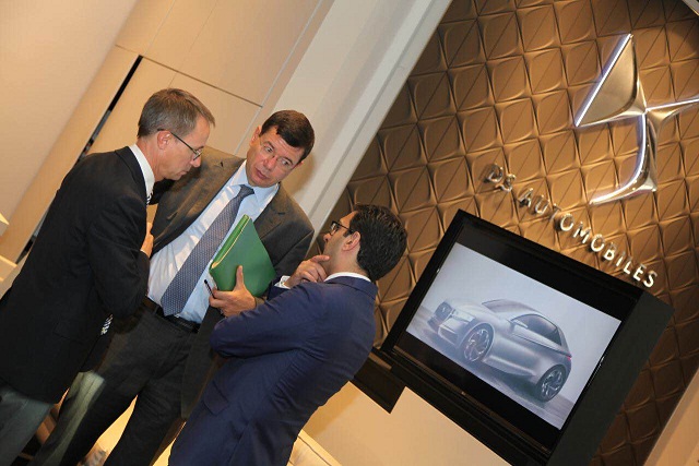 مدیران ارشد PSA در خانه دی اس تهران (+عکس)