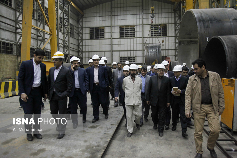 سفر وزیر صنعت، معدن و تجارت به خوزستان (+عکس)