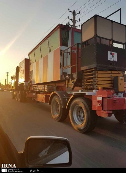 انتقال برج مراقبت متحرک به فرودگاه مشهد انتقال برج مراقبت متحرک به فرودگاه مشهد