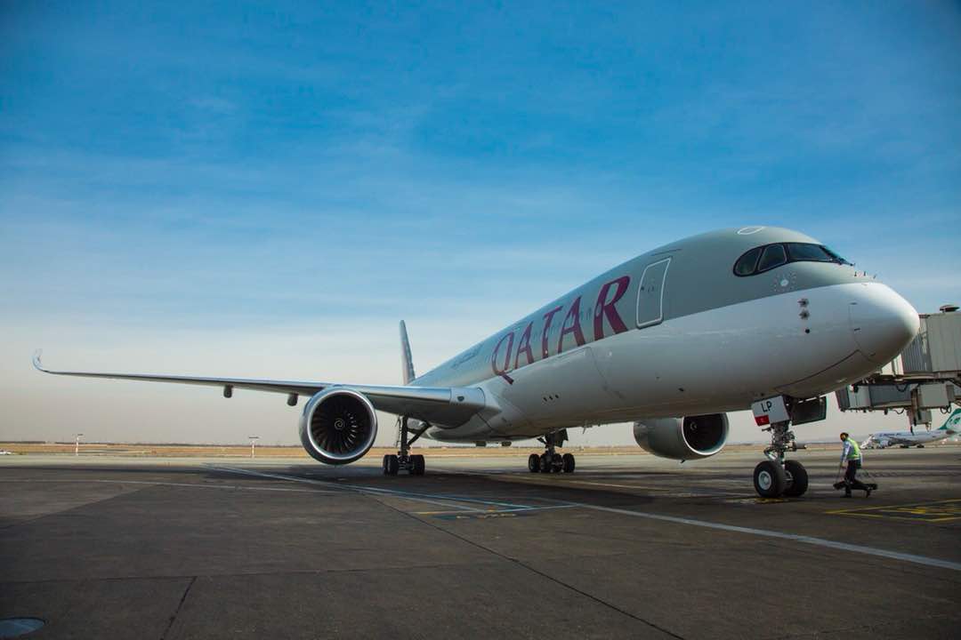 فرود اولین ایرباس 350 و بوئینگ 787 هواپیمایی قطر در ایران