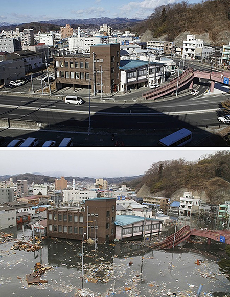 باورتان می‌شود این عکس‌ها به فاصله یک روز گرفته شده‌اند