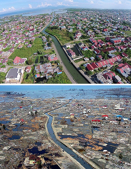 باورتان می‌شود این عکس‌ها به فاصله یک روز گرفته شده‌اند