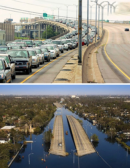 باورتان می‌شود این عکس‌ها به فاصله یک روز گرفته شده‌اند