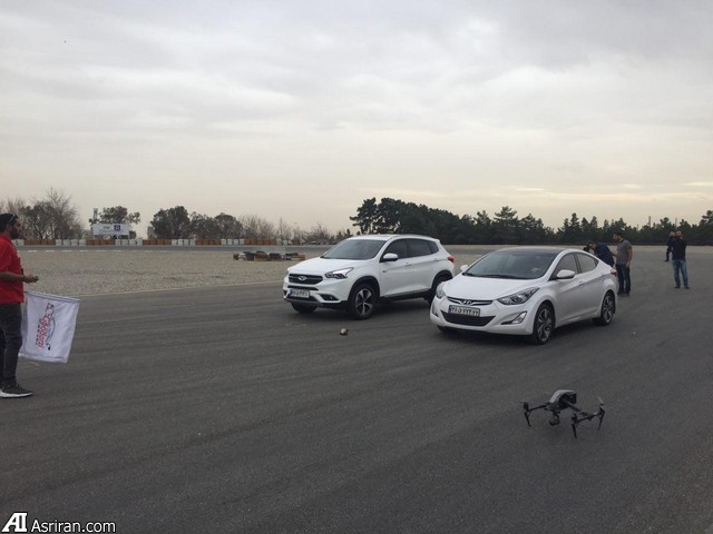 مسابقه شتاب چری تیگو7 با خودروهای اروپایی، کره ای و ژاپنی ( + عکس)