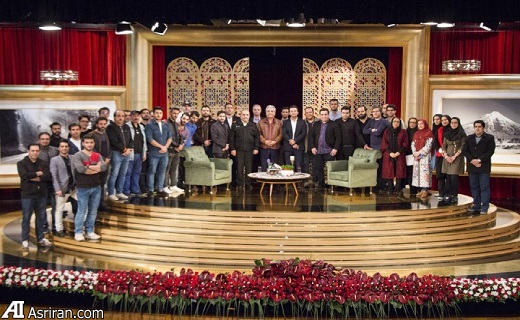 حضور سرزده رئیس پلیس تهران در برنامه «دورهمی» (+عکس)