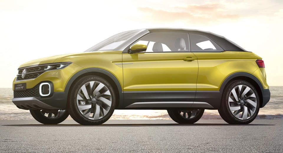 تی-کراس‌ جدیدتری شاسی بلند خانواده فولکس واگن