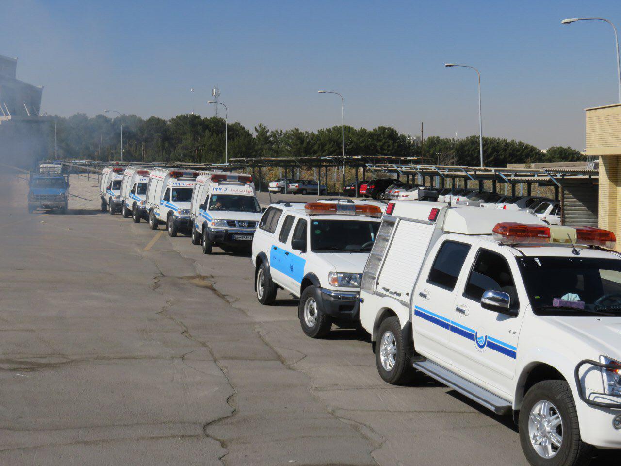 اعزام 14 اکیپ آبفا استان اصفهان به منطقه زلزله زده