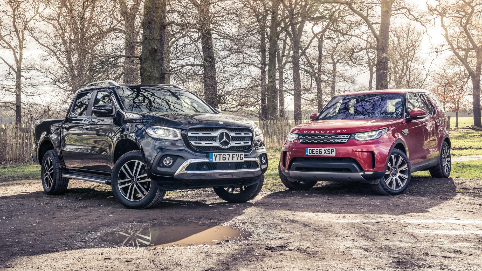 مرسدس کلاس x در مصاف با لندروور دیسکاوری (گزارش تصویری) مرسدس کلاس x در مصاف با لندروور دیسکاوری (گزارش تصویری)