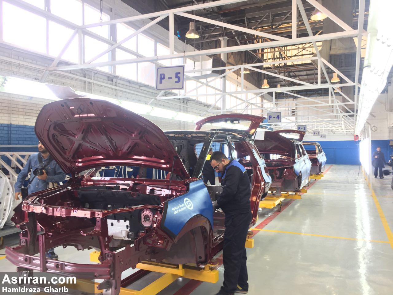 تولید خودرو شاسی بلند بیسو در ایران آغاز شد (+عکس)