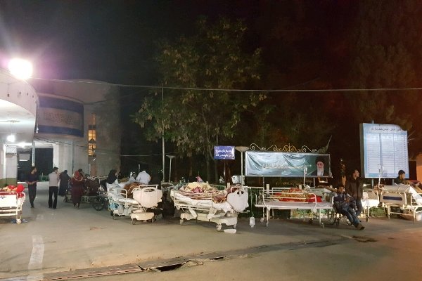 وقوع زمین لرزه ۴.۸ ریشتری در یاسوج با ۶۰ مجروج (عکس)