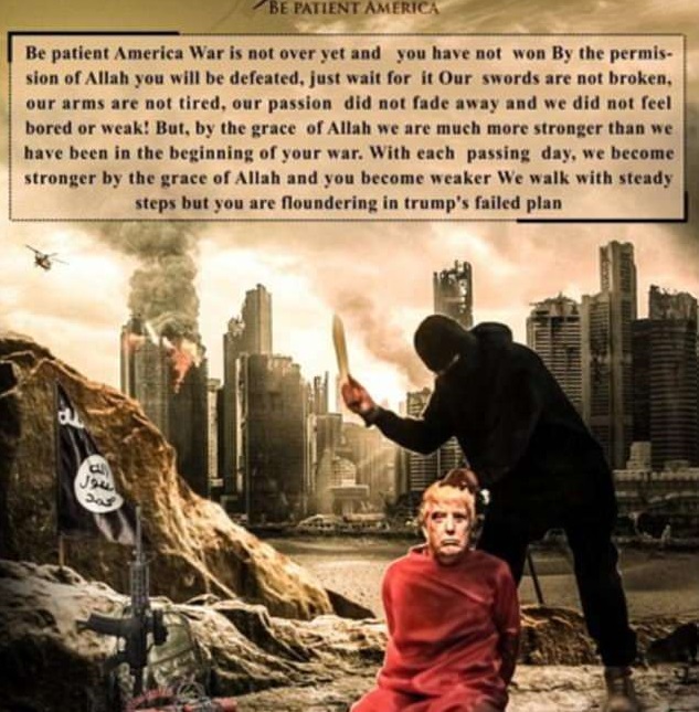 داعش باز هم ترامپ را تهدید به مرگ کرد (+عکس) داعش باز هم ترامپ را تهدید به مرگ کرد (+عکس)