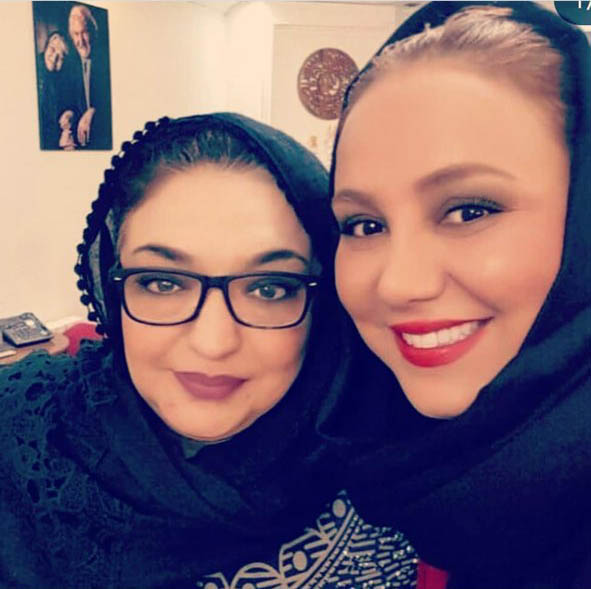 «بهنوش بختیاری» و خواهرش (عکس)