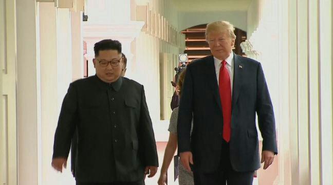 ترامپ و اون ناهار چه میخورند؟