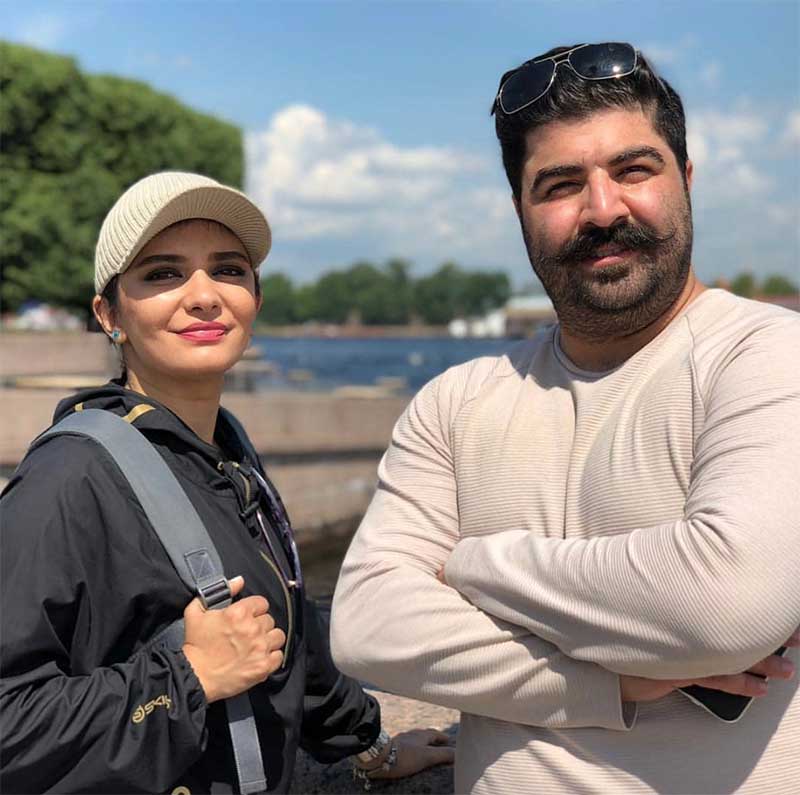 لیندا کیانی به همراه بهنا‌م ‌با‌نی در ر‌و‌سیه (عکس)