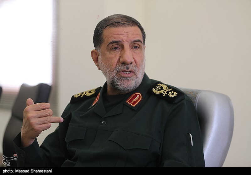 جانشین قرارگاه ثارالله سپاه: لازم باشد، اجازه خروج نفت از طریق تنگه هرمز به دنیا را نمی‌دهیم