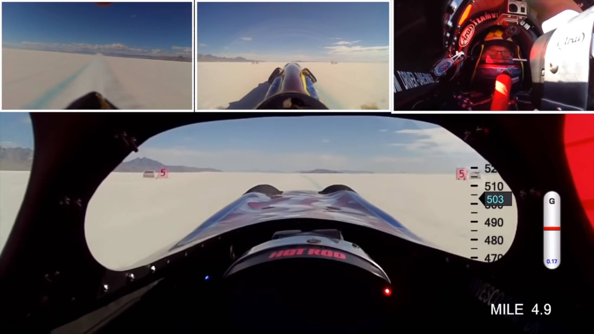 سریعترین خودروی چرخدار زمین/ سرعت 804 کیلومتر بر ساعت سریعترین خودروی چرخدار زمین/ سرعت 804 کیلومتر بر ساعت