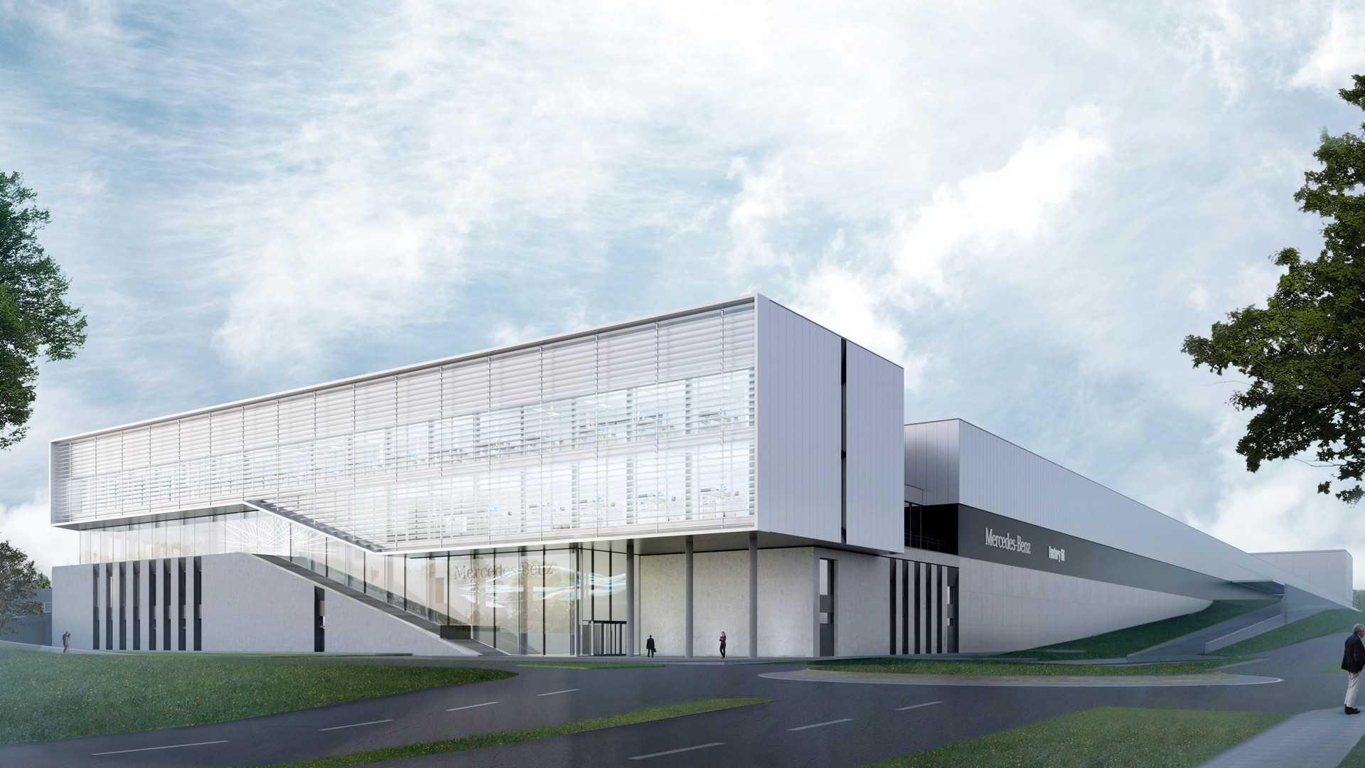 مدرن‌ترین سالن تولید در جهان در کمپانی بنز/