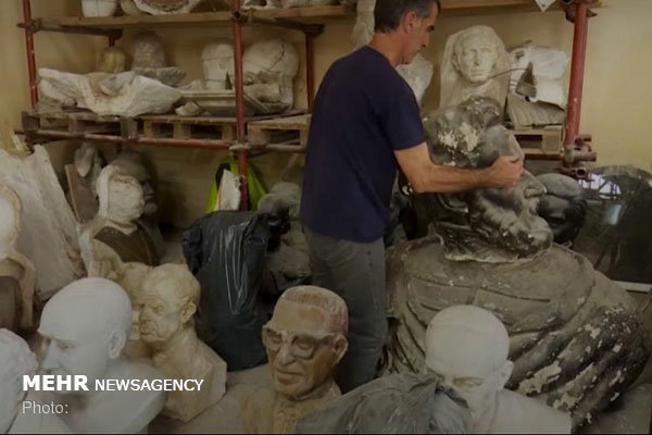 مجسمه‌ها صاحب بیمارستان شدند (+عکس)