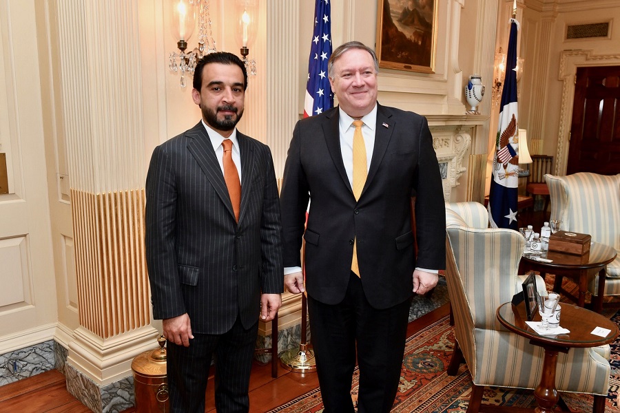 دیدار رئیس مجلس عراق با وزیر خارجه آمریکا دیدار رئیس مجلس عراق با وزیر خارجه آمریکا