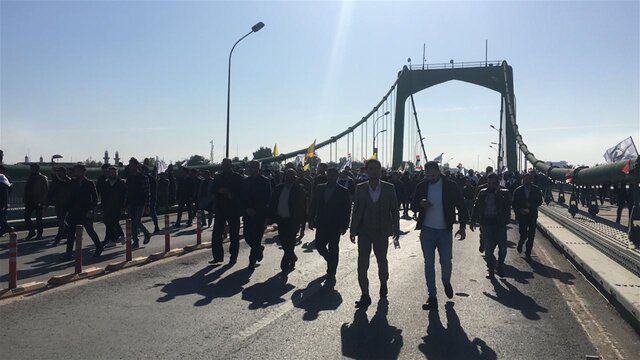 حمله به  سفارت آمریکا در بغداد و آتش‌سوزی در آن