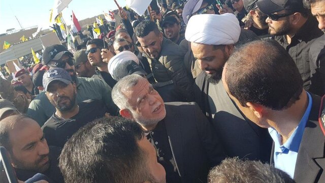 حمله به  سفارت آمریکا در بغداد و آتش‌سوزی در آن