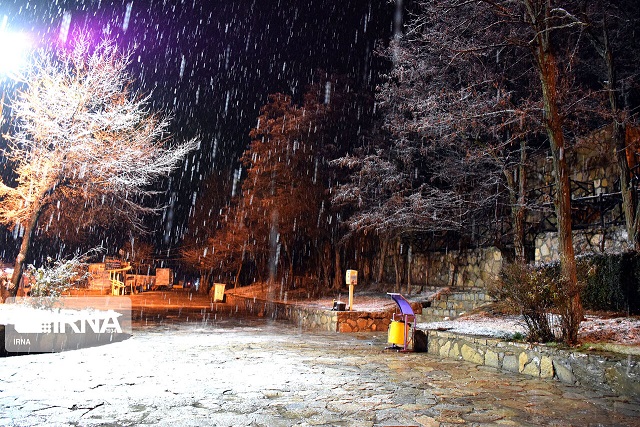 ادامه بارش برف و باران در ارتفاعات استان تهران