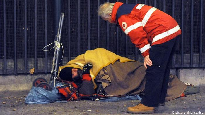برلین نزدیک به دو هزار نفر بی‌خانمان دارد