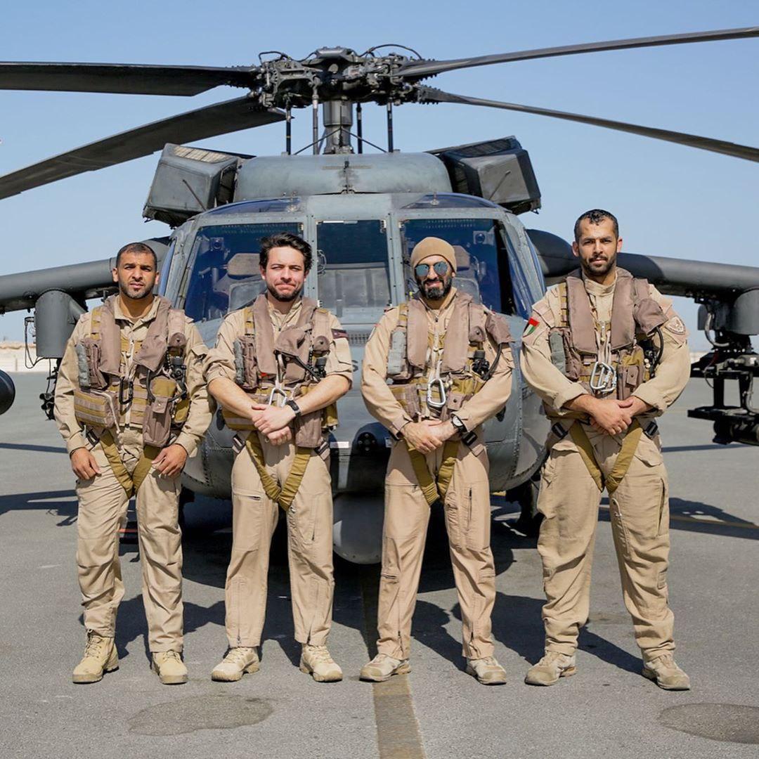 ماموریت نظامی ولیعهد اردن در امارات (عکس) ماموریت نظامی ولیعهد اردن در امارات (عکس)