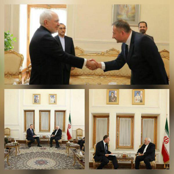 سفیر جدید لهستان رونوشت استوارنامه خود را تسلیم ظریف کرد