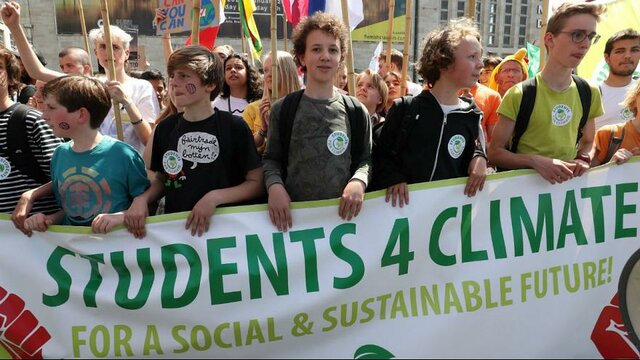 ادامه اعتراضات جهانی جوانان برای تغییرات اقلیمی