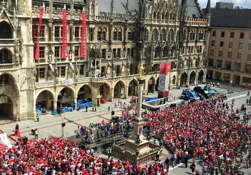 وداع روبن و ریبری در جشن بایرن مونیخ وداع روبن و ریبری در جشن بایرن مونیخ