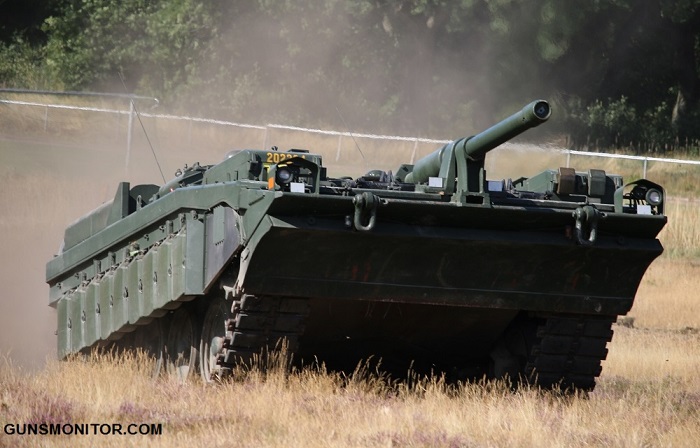 تانک سوئدی با طراحی متفاوت!(+تصاویر) تانک سوئدی با طراحی متفاوت!(+تصاویر)