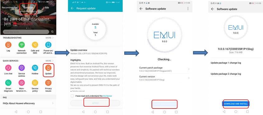 راهکاری جامع برای به روز رسانی و خدمات پس از فروش گوشی‌های هوآوی