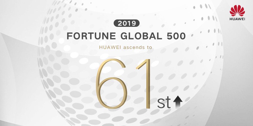 جهش 11 پله‌ایی هواوی در لیست Fortune 500 امسال