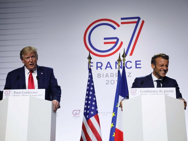 واشنگتن پست: نشست گروه 7 آن چیزی نبود که ترامپ می‌خواست