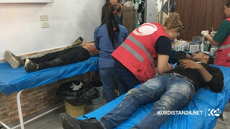 المیادین| ۱۳ کشته و ۷۰ زخمی در حمله ترکیه به کاروان غیرنظامیان سوری (+ عکس)