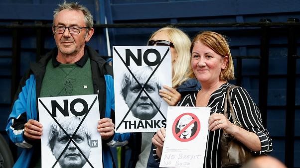 اسکاتلندی‌های جدایی‌طلب در خیابان