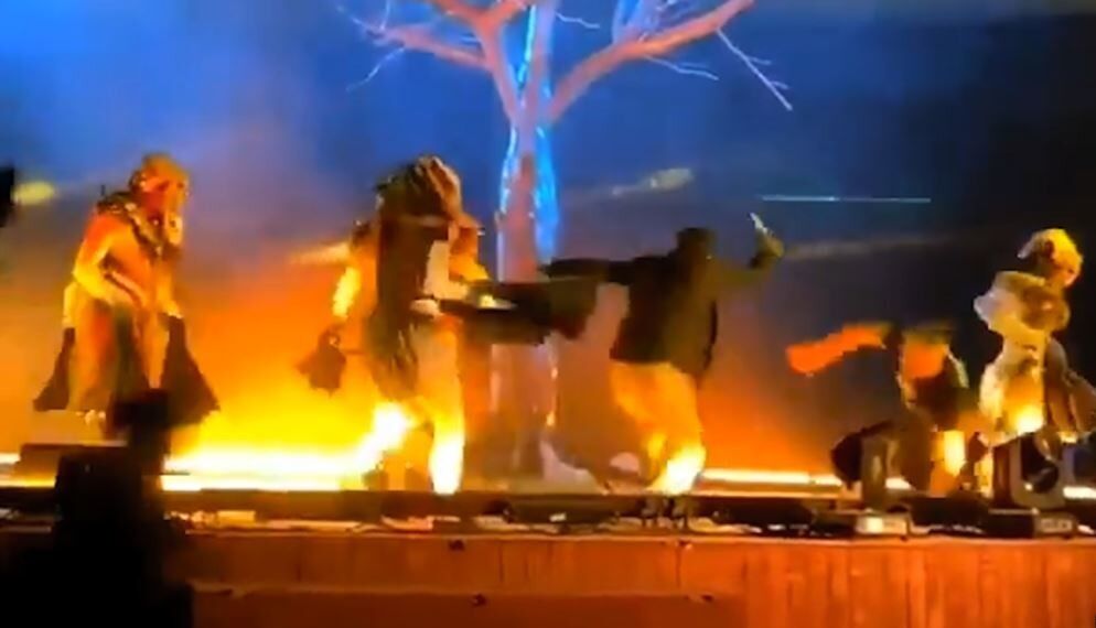 حمله با چاقو به تئاتری در شهر ریاض عربستان سعودی (+عکس)