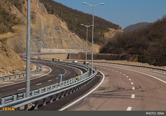 آزادراه تهران-شمال ساخته شد