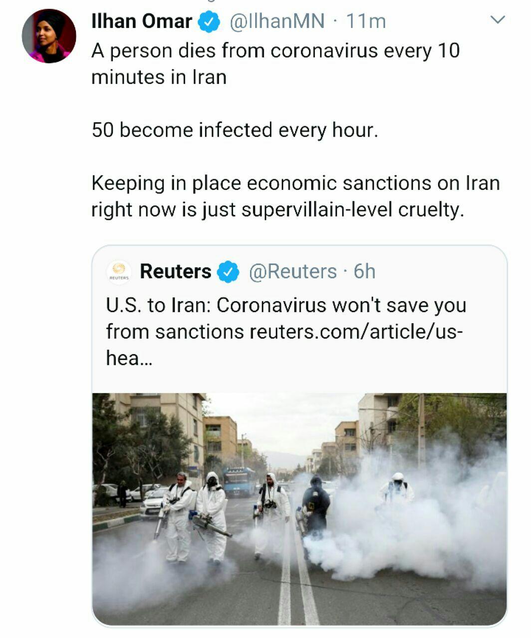 آمریکا: با وجود کرونا، دست از تحریم ایران بر نمیداریم آمریکا: با وجود کرونا، دست از تحریم ایران بر نمیداریم