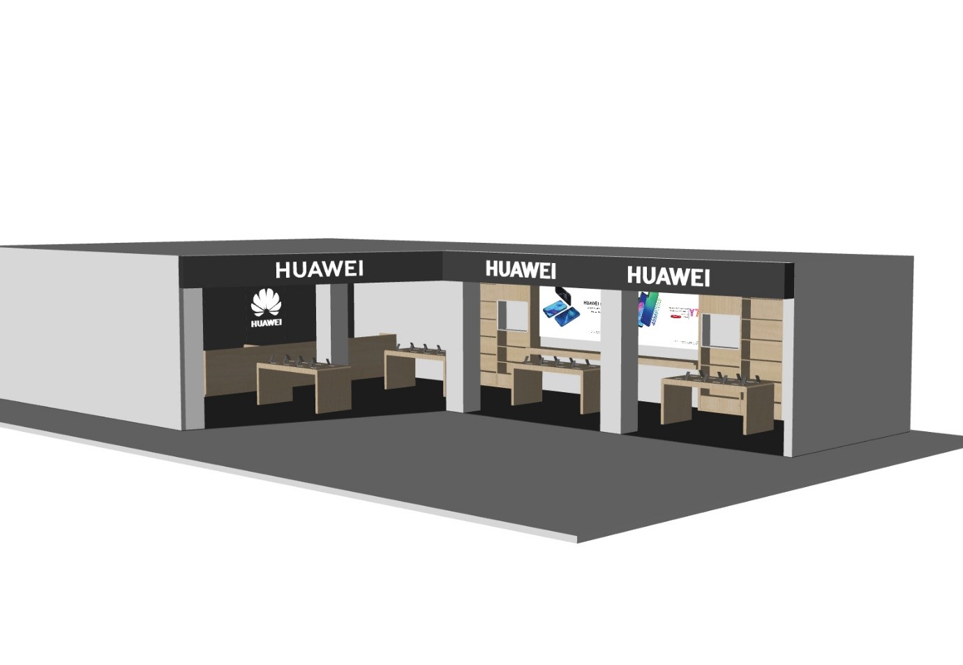 افتتاح برندشاپ‌های جدید هوآوی در بازار موبایل چارسو و بازار موبایل ایران 2