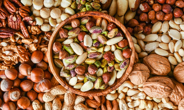 6 مغز دانه برای کاهش وزن 6 مغز دانه برای کاهش وزن