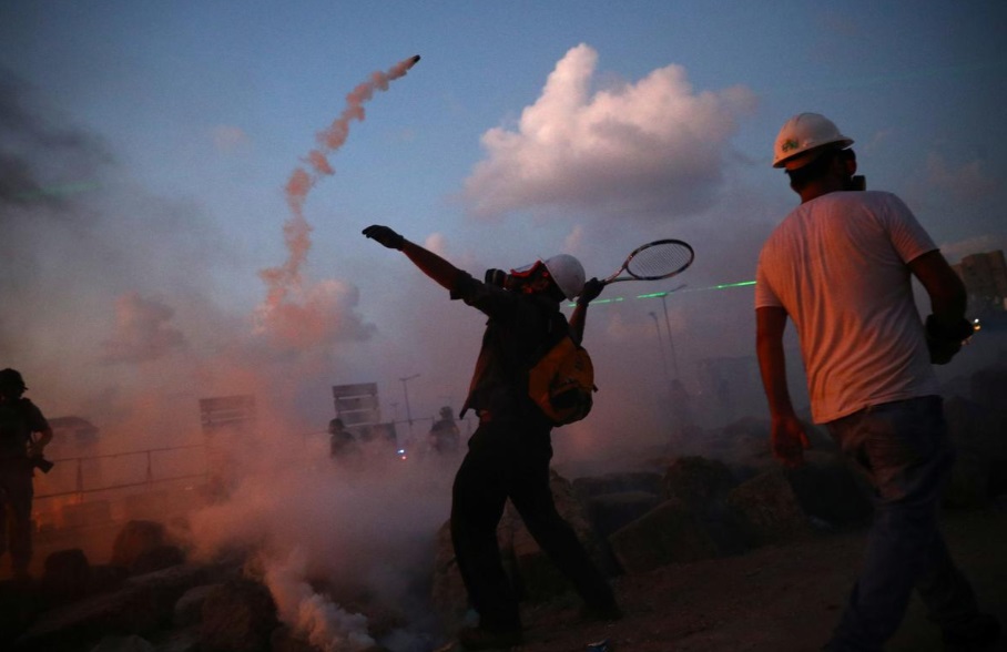 بیروت اعتراضات پس از انفجار