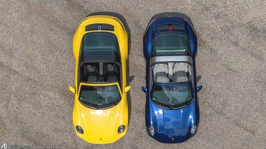 پورشه 911 تارگا 4؛ خودرویی که باتوجه به مکانیسم سقف نامگذاری شده است (+تصاویر)