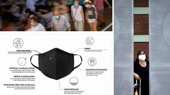 پرتغالی‌ها ماسکی ساختند که ویروس کرونا را «غیرفعّال» می‌کند