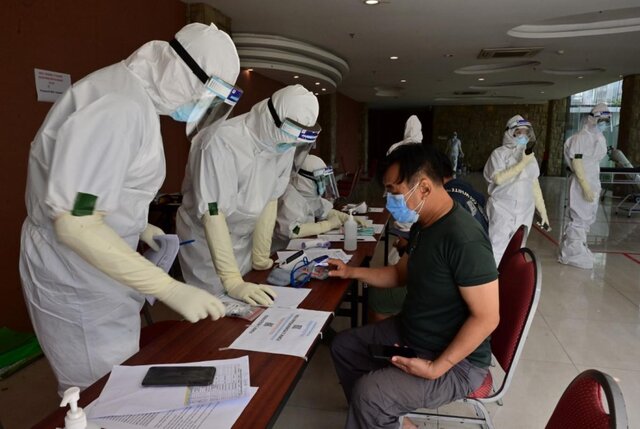 واکسیناسیون سراسری در اندونزی با واکسن چینی کرونا واکسن کرونا