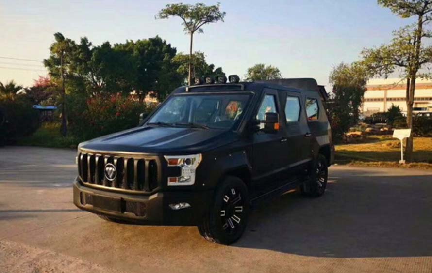 شاسی بلند چینی با ظاهر متفاوت؛ از یک جان سخت ضدگلوله تا (+عکس)