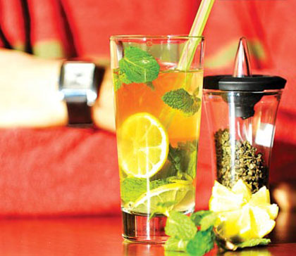 کوکتل چای سبز