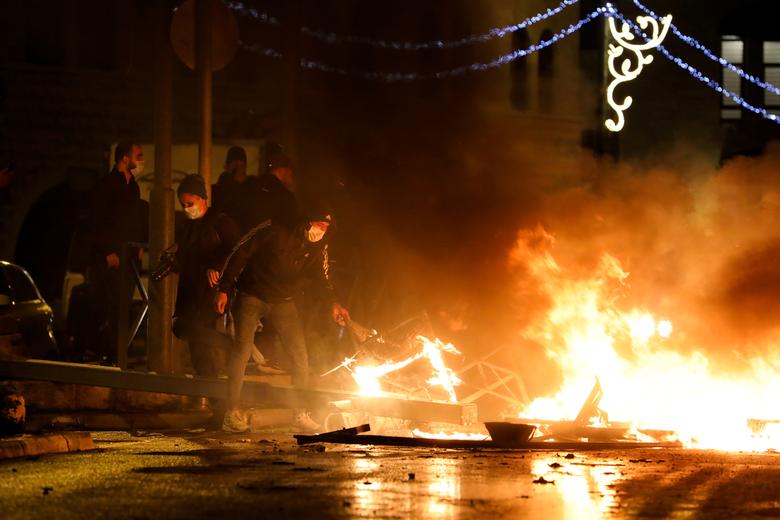 اسرائیل درگیری پلیس اسرائیل با فلسطینی ها